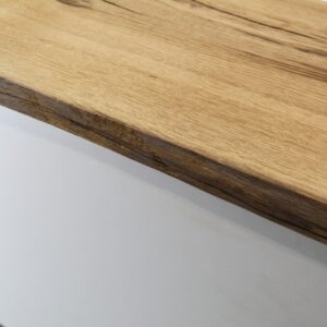 Oud eiken blad voor Besta kast - 25mm Boomstamrand