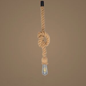 Touw Lamp Vintage incl. lamp