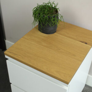 IKEA Malm Ladekast 2 Eikenhouten Blad