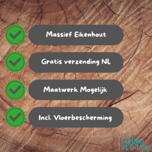 Plus punten Kruk en Bank