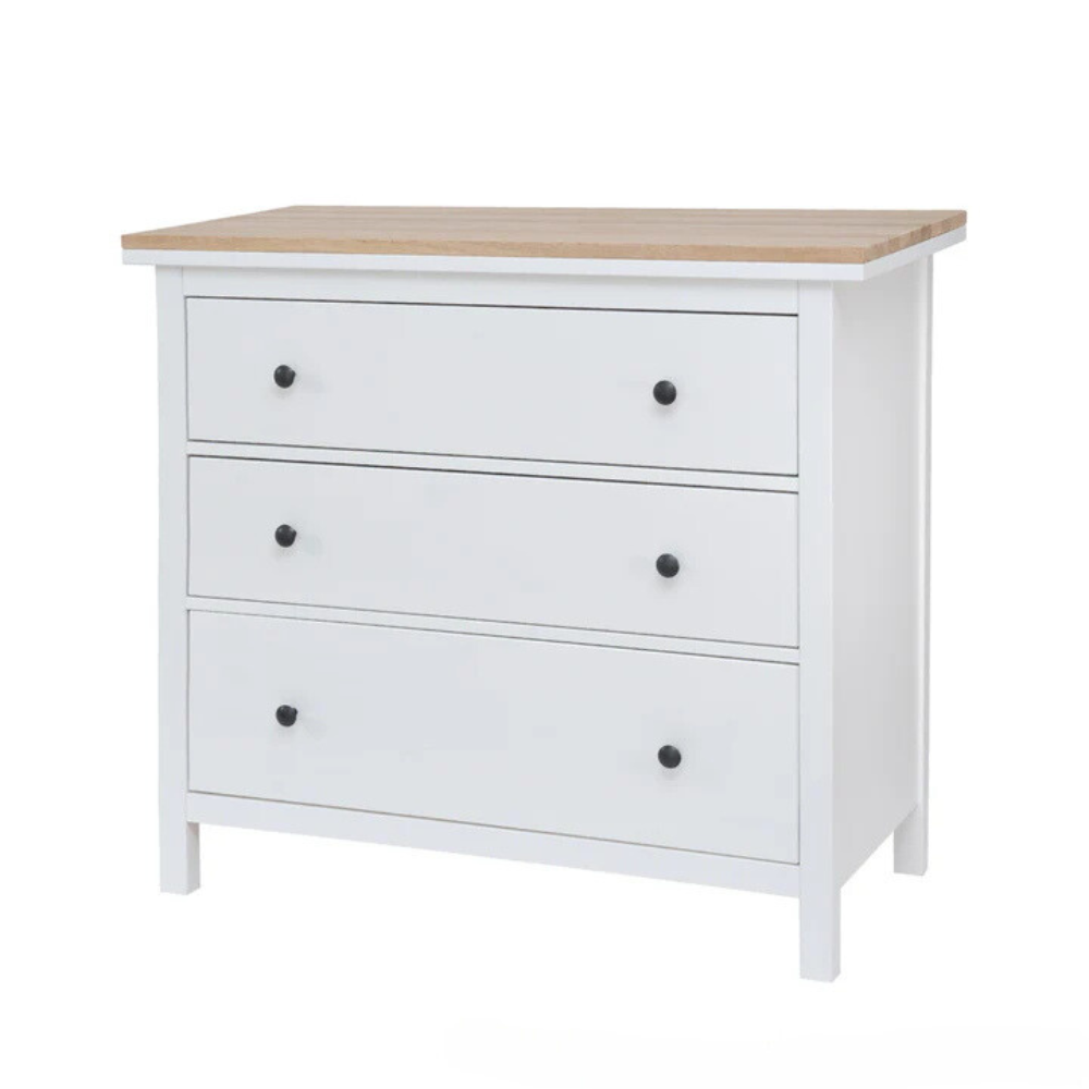 Eiken Blad Hemnes Ladekast 3