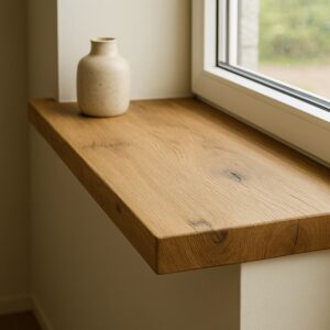 Oud-Eiken Vensterbank & Plank 25mm Recht – Op Maat