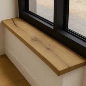 Oud-Eiken Vensterbank & Plank 25mm Recht – Op Maat