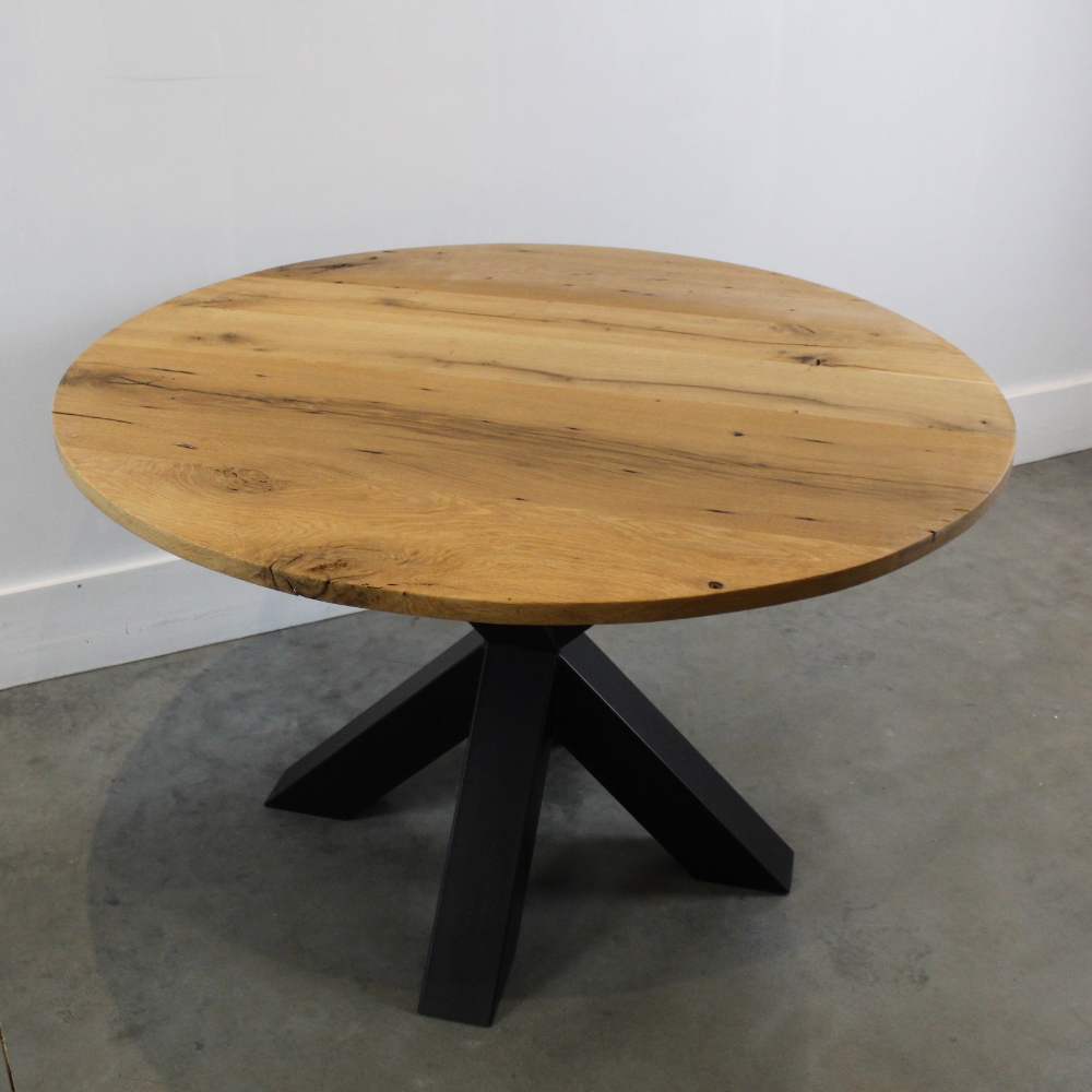 Ronde Eettafel Oud-Eiken